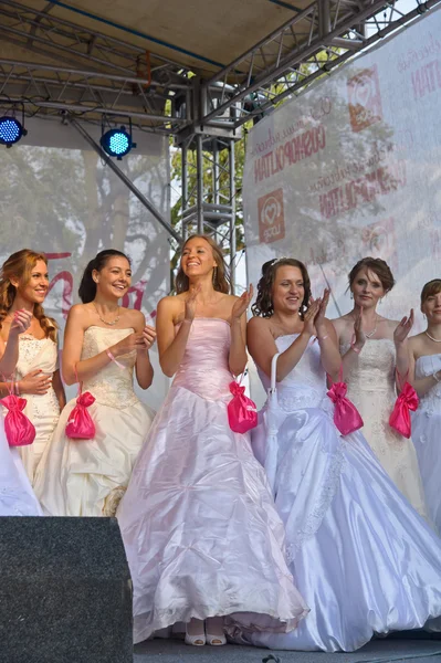 Stock image Brides parade 2011