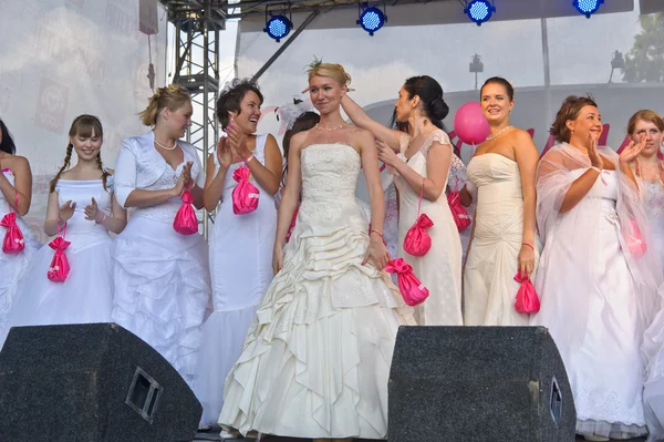 stock image Brides parade 2011