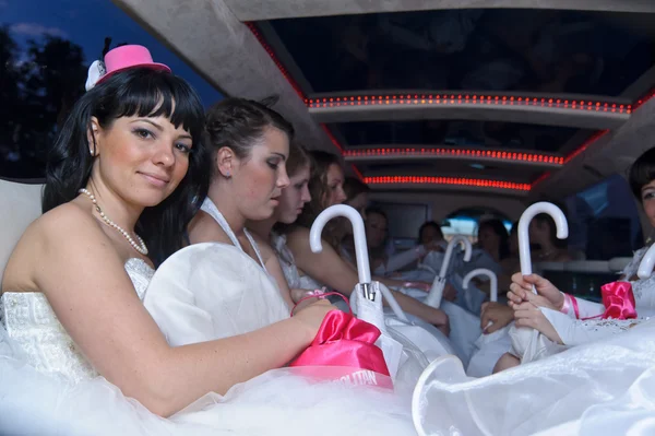 Stock image Brides parade 2011