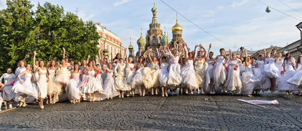 Stock image Brides parade 2011