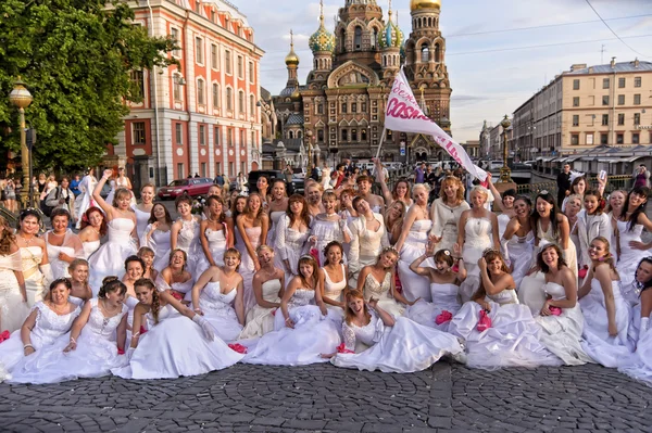 Stock image Brides parade 2011