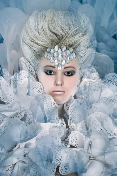 Βασίλισσα του χιονιού — Φωτογραφία Αρχείου