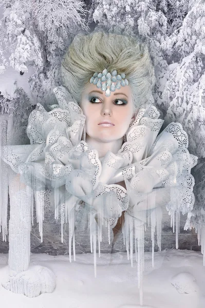 Królowa śniegu — Zdjęcie stockowe