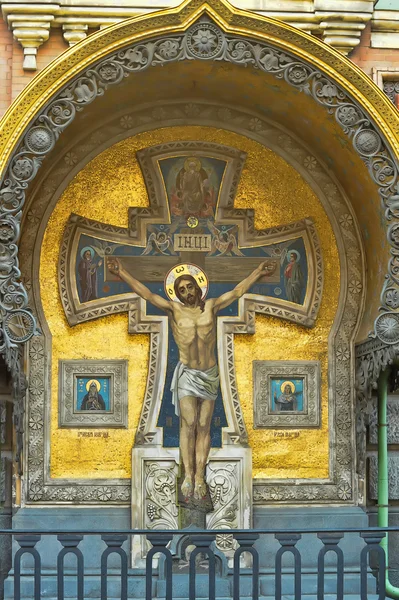 Crucifix on the wall — Stock Photo, Image