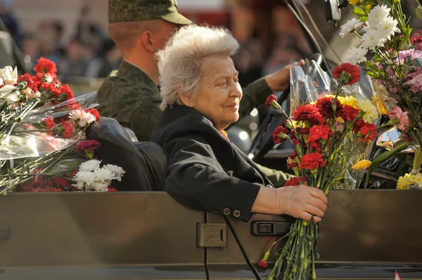 stock image Victory parade 2012