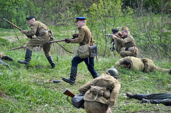 stock image Reconstruction of the Second World War