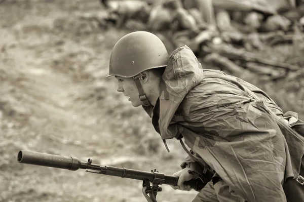 stock image Reconstruction of the Second World War