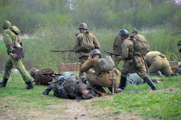 stock image Reconstruction of the Second World War