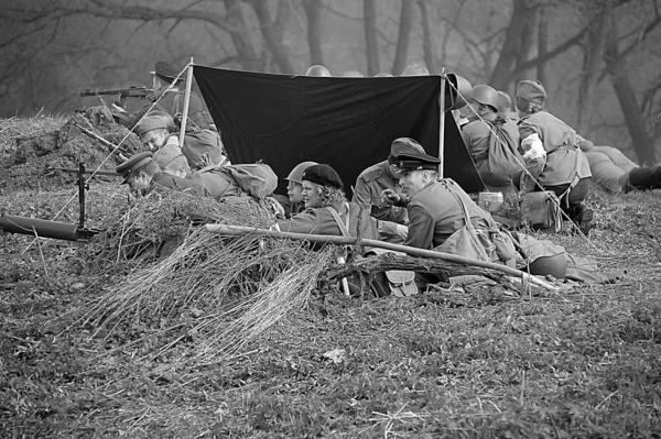 stock image Reconstruction of the Second World War