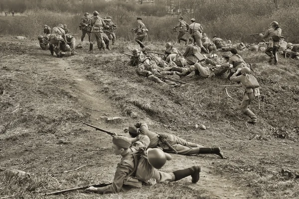 Ανασυγκρότηση του Δευτέρου Παγκοσμίου Πολέμου — Φωτογραφία Αρχείου
