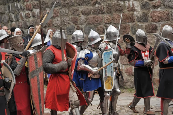 Jaarlijkse internationale festival van militaire geschiedenis kenners en liefhebbers o — Stockfoto