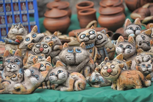 stock image Ceramic cats