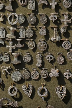 Medieval amulet clipart