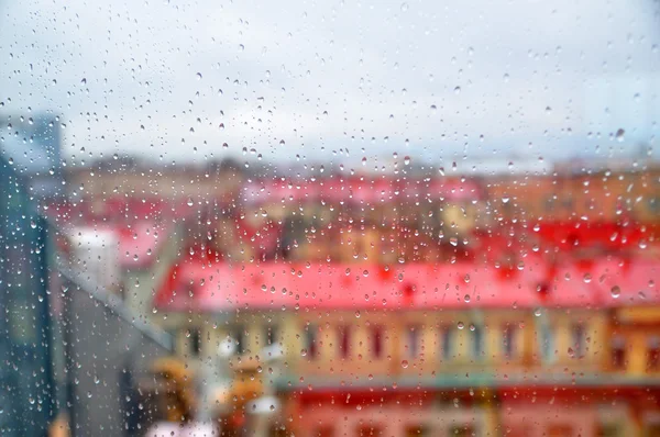圣彼得斯堡的屋顶的视图 — 图库照片