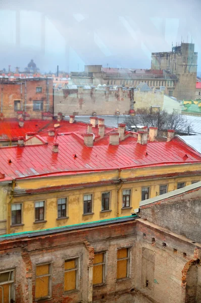 Vista do telhado de São Petersburgo — Fotografia de Stock