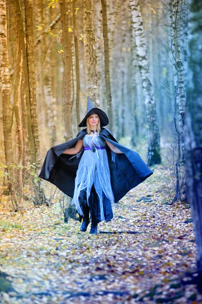 Hexe im Wald — Stockfoto