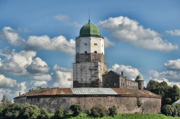 De toren van st. olaf. Vyborg — Stockfoto
