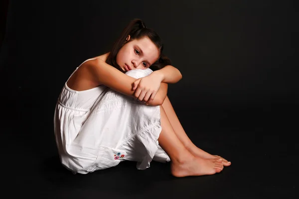 stock image Sad teen girl