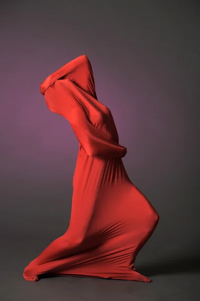 Абстрактная танцующая фигура — стоковое фото