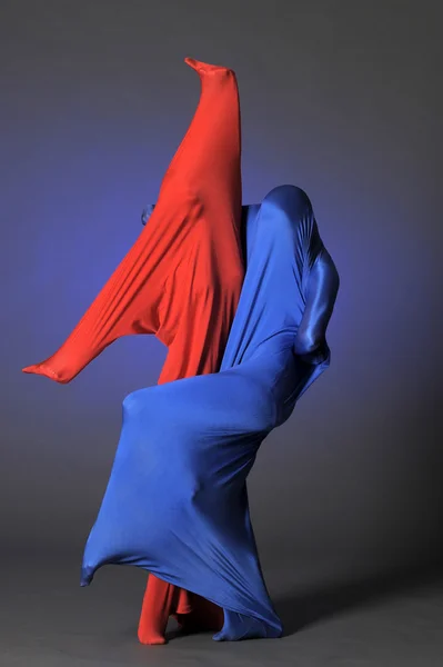 Dos figuras abstractas de baile —  Fotos de Stock