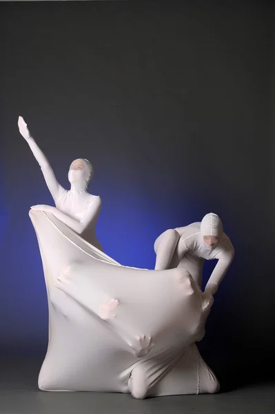 Abstrakcyjne figury taneczne — Zdjęcie stockowe