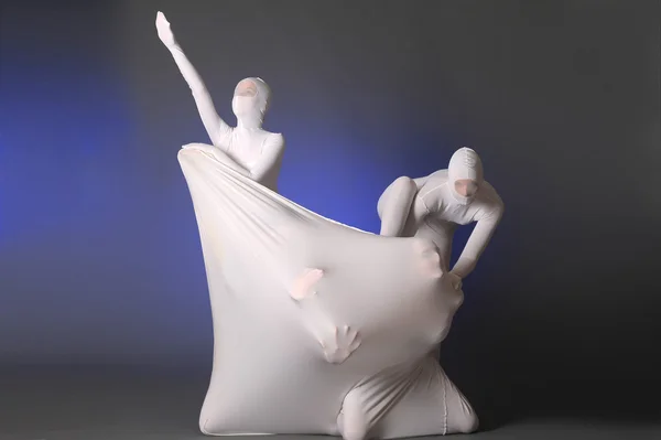 stock image Abstract figures dancing