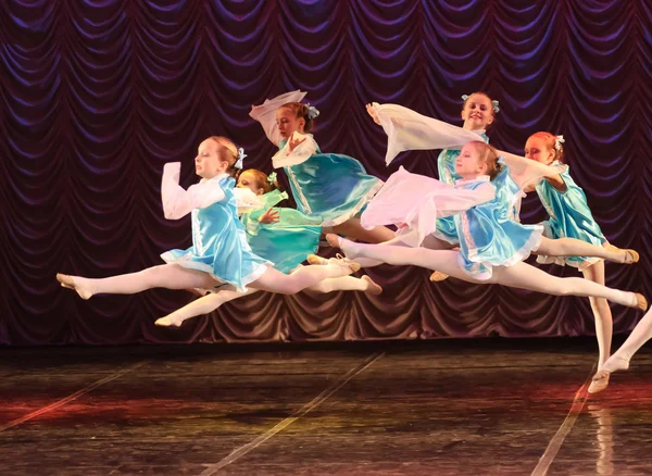 stock image Children's dance group, Russia