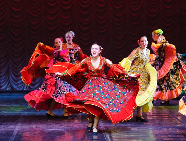 stock image Gypsy dance on stage