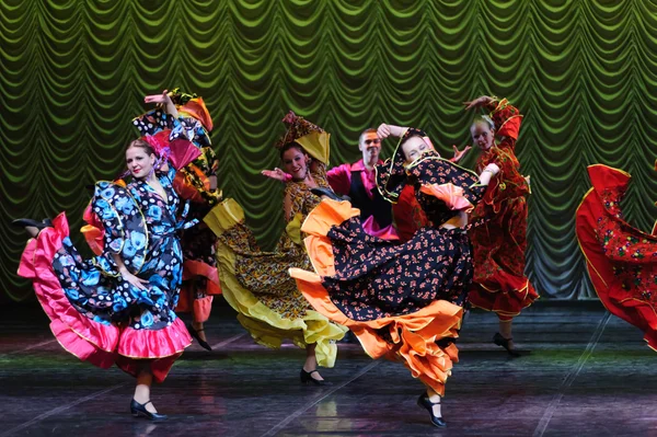 stock image Gypsy dance on stage