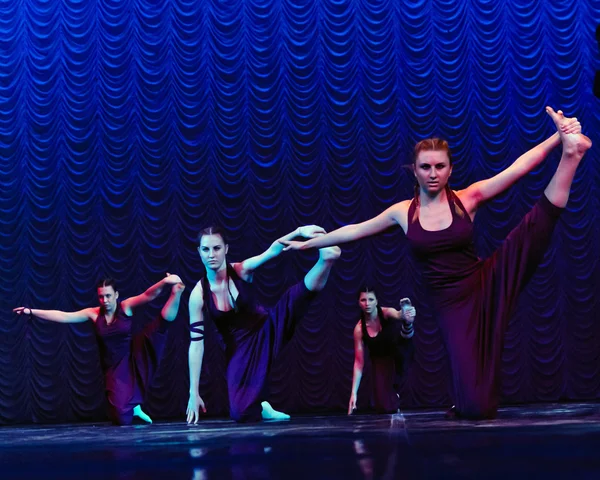 Дитячі dance Група, Росія — стокове фото