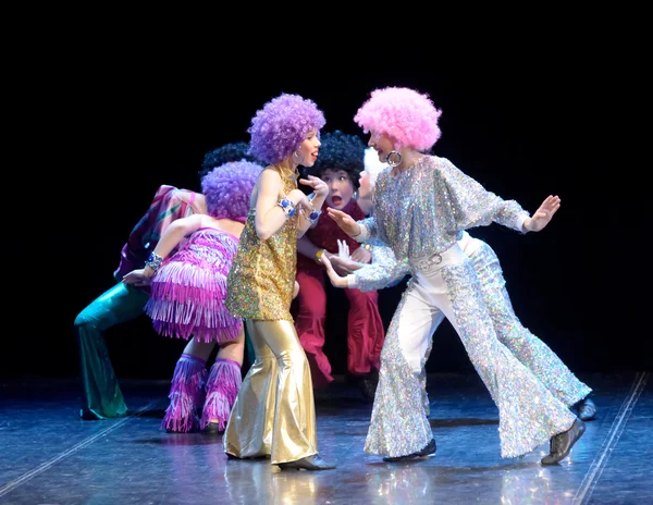 stock image Children dance group