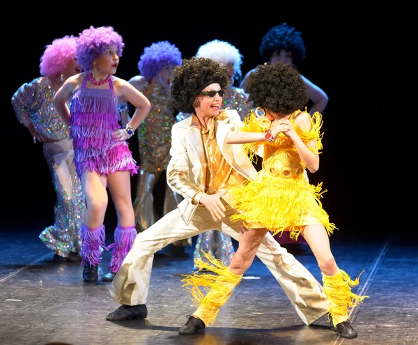 stock image Children dance group