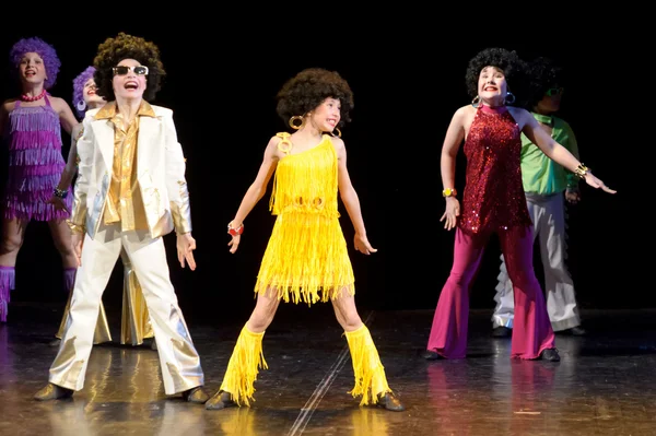 stock image Children dance group