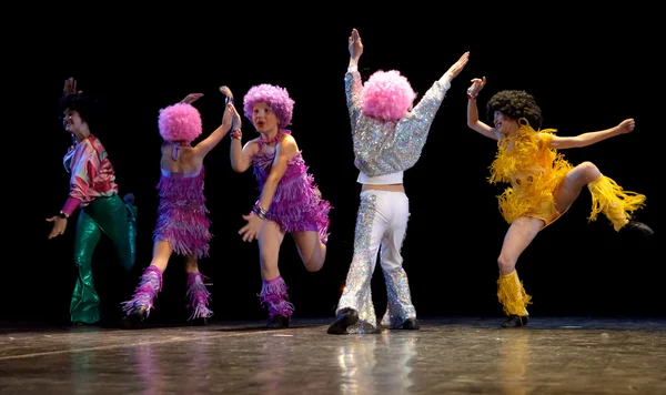 Grupo de danza infantil — Foto de Stock