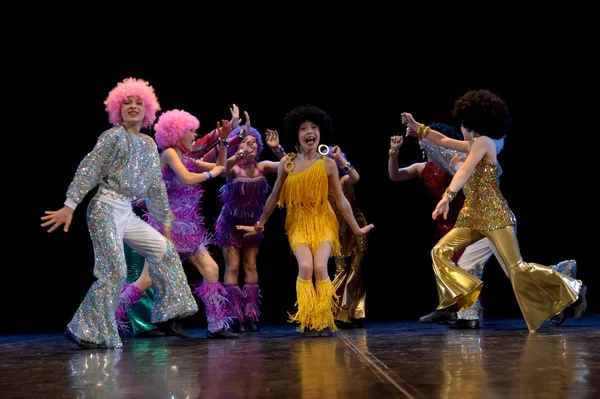 stock image Children dance group