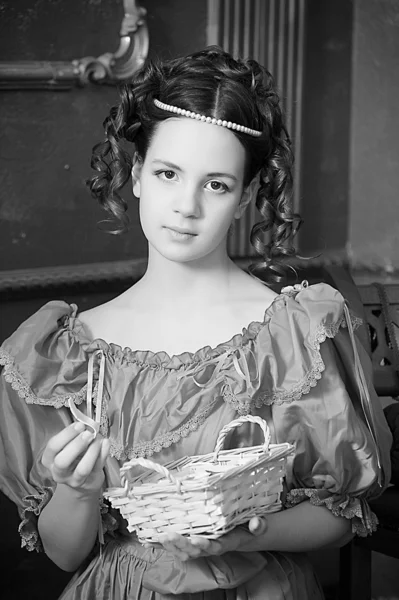 Ung viktorianska dam — Stockfoto