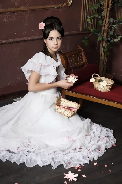 Joven dama victoriana — Foto de Stock