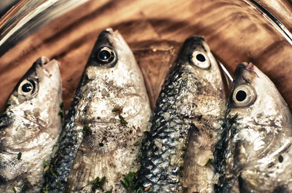 stock image Sea fish-fish cooked-sushi-meditterranean fish