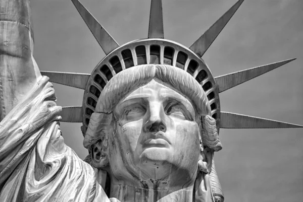 América-estátua da ilha da liberdade-liberdade — Fotografia de Stock