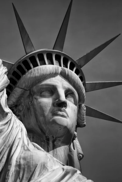 Αμερική-άγαλμα της ελευθερίας-ελευθερία νησί — Φωτογραφία Αρχείου