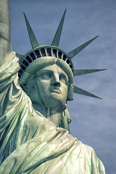 Amerika-Statue der Freiheitsinsel — Stockfoto