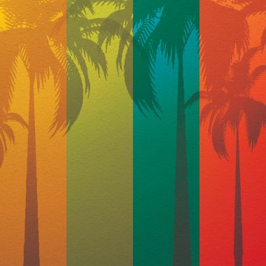 Tropical background clipart