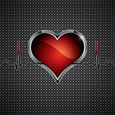 Steel heart clipart