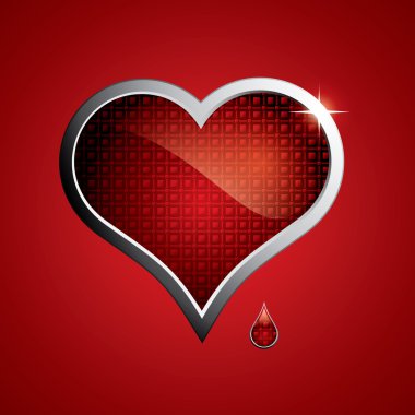 Steel heart clipart