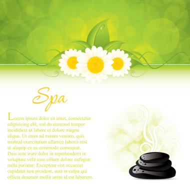 Spa concept clipart