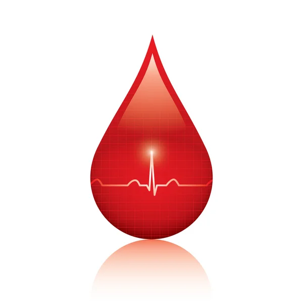 Doação de sangue — Vetor de Stock