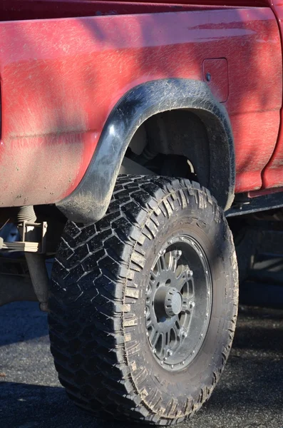 stock image Off-road tyre on truck