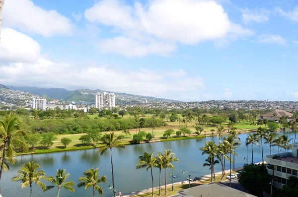 Vista sobre Honolulu — Foto de Stock