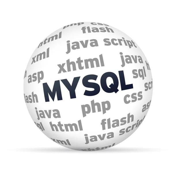 Bazy danych MySQL — Zdjęcie stockowe