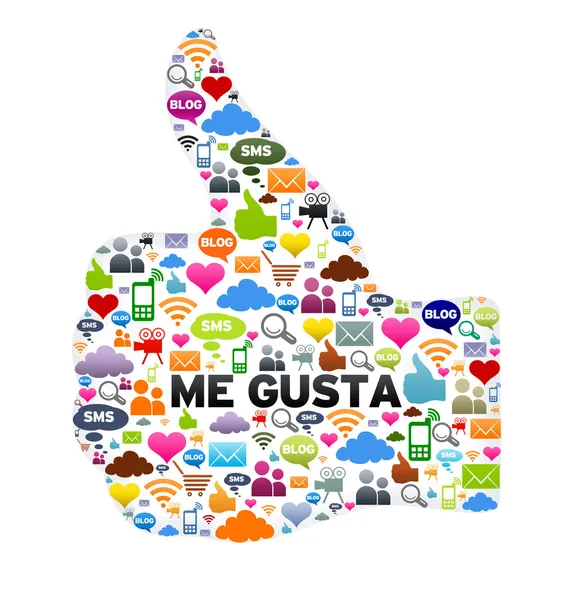 Me Gusta — Foto Stock